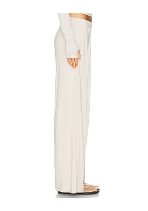 Michael Lauren Vox Pleated Pant in Ivory. Size L. Also in S, XS, M, XL.