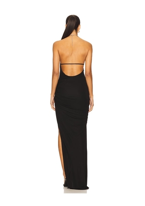 NBD The Preston Gown in Black. Size M. Also in XXS, S, L, XL.