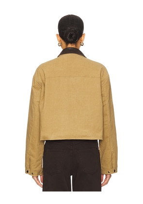 MORE TO COME Laura Jacket in Tan. Size M. Also in XXS, XS, L.