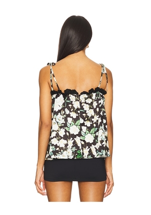 KIKA VARGAS Gretchen Top in Black. Size 10. Also in 0, 4.