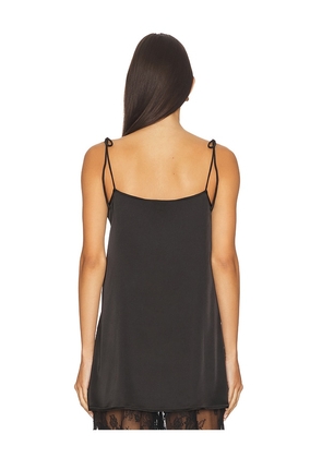 KAT THE LABEL Lottie Camisole in Black. Size M. Also in XS, S, L, XL.