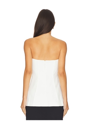 Nakedvice The Remy Bodice Top in White. Size M. Also in XS, S, L.