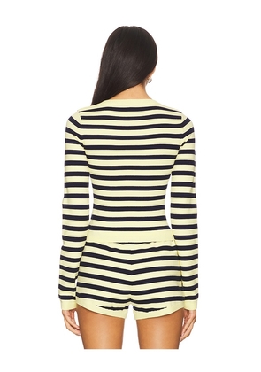 LIONESS Barbie Long Sleeve Top in Yellow. Size XS. Also in S.