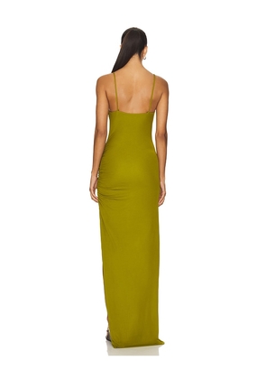 Lovers and Friends Odessa Gown in Olive. Size M. Also in XS.