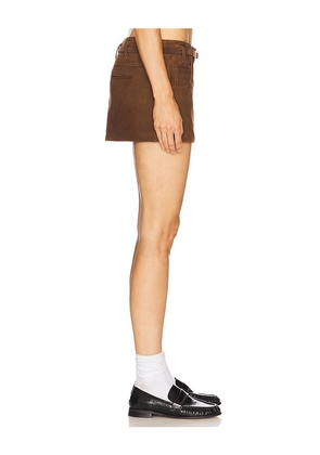 LAMARQUE x REVOLVE Amara Skirt in Brown. Size M. Also in L.
