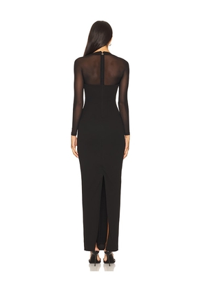 Nookie Amore Mesh Maxi in Black. Size L. Also in XS, S, M.