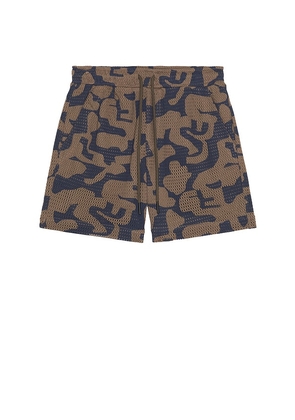 OAS Morel Puzzlotec Net Shorts in Grey,Navy. Size M. Also in S.