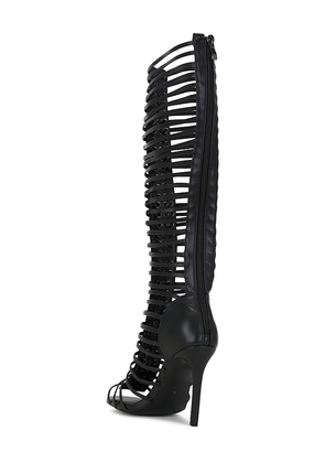 NIIHAI Lock Up Heel in Black. Size 36. Also in 37, 38, 39, 40, 41, 42.