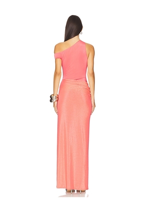 Lovers and Friends Aisa Maxi Dress in Coral. Size M. Also in XS, S, L, XL.