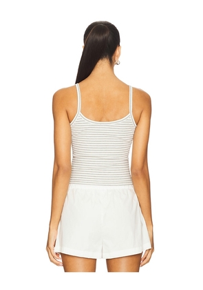 Lovers and Friends Lucy Tank Top in Light Grey,White. Size M. Also in XL.