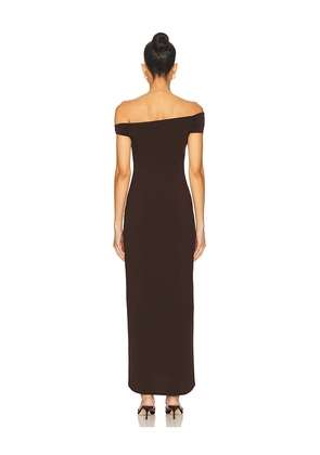NIA Clara Dress in Chocolate. Size M. Also in XS, L.