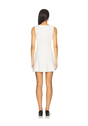 MORE TO COME Lillia Mini Dress in White. Size M. Also in XS, S.