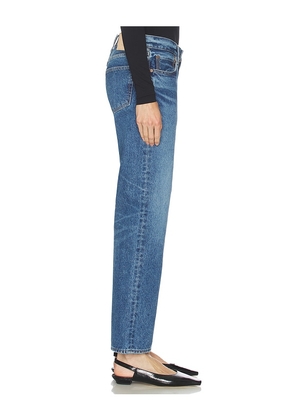 Moussy Vintage Philadelphia Straight Jeans in Blue. Size 26. Also in 25, 27, 28, 29, 31, 32.