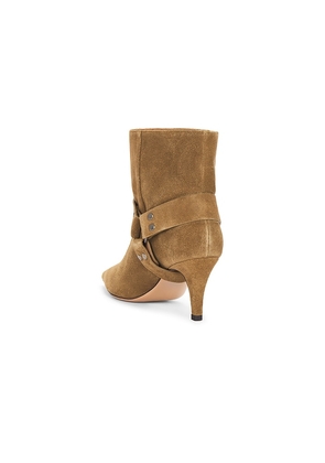 Lola Cruz Ankle Bootie in Olive. Size 38. Also in 36, 39, 40, 41.