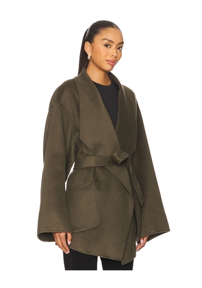 LAMARQUE Mekia Cardigan in Olive. Size XL. Also in XS/S, M/L, XXS.