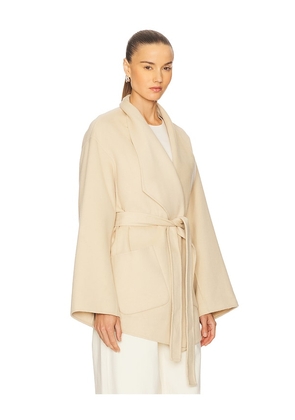 LAMARQUE Mekia Cardigan in Beige. Size XL. Also in XXS, XS/S, M/L.