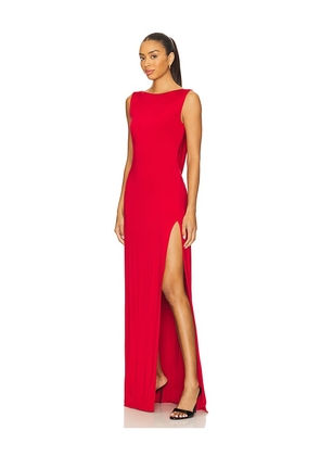 NBD The Nyssa Gown in Red. Size M. Also in XXS, XS, S, L, XL.