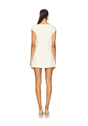 MAJORELLE Audrey Mini Dress in Lemon. Size M. Also in S, L, XL.