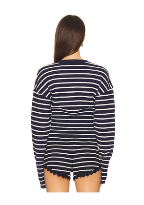 LIONESS Head in The Clouds Cardigan in Navy. Size M. Also in S, XXS, XS, L, XL.