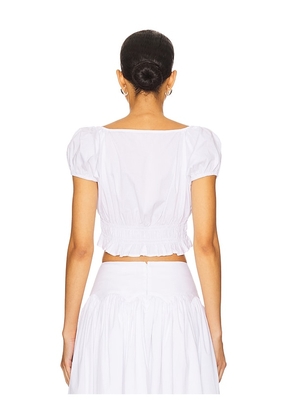 LPA Brigette Top in White. Size S. Also in XS, M.