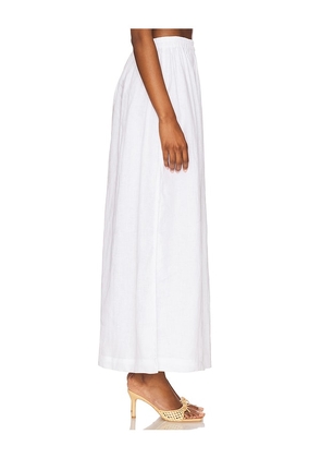MIKOH Ciel Skirt in White. Size 2/M. Also in 3/L.