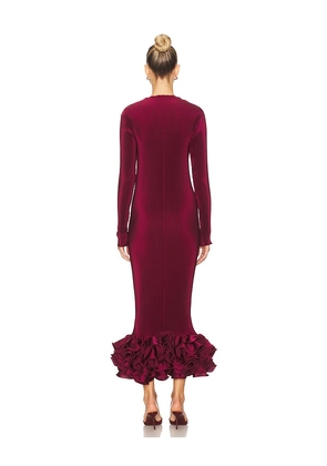 L'IDEE Campbell Cocktail Dress in Wine. Size 12/L. Also in 8/S, 6/XS, 10/M.