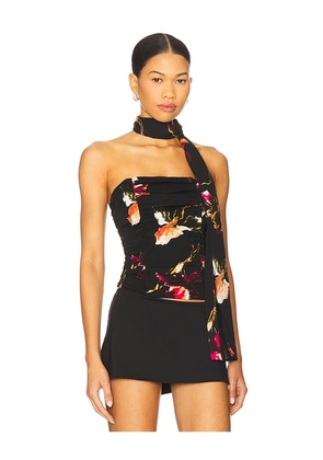 LIONESS Island Bodice Top in Black. Size S. Also in XS.