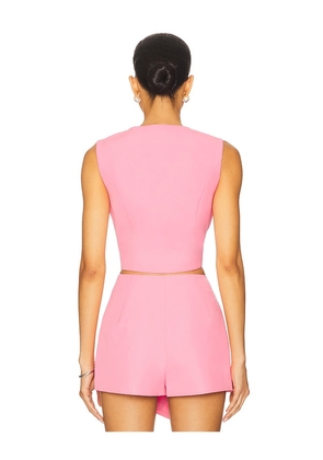 Lovers and Friends Quinn Top in Pink. Size S. Also in XXS, XS, M.