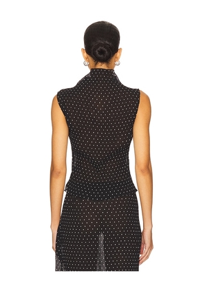 LIONESS Ford Top in Black. Size M. Also in XXS, XS, S, L, XL.