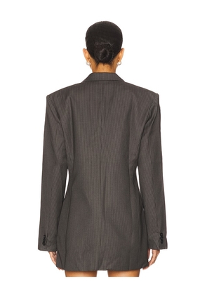 Nakedvice The Sawyer Blazer in Grey. Size M. Also in L.
