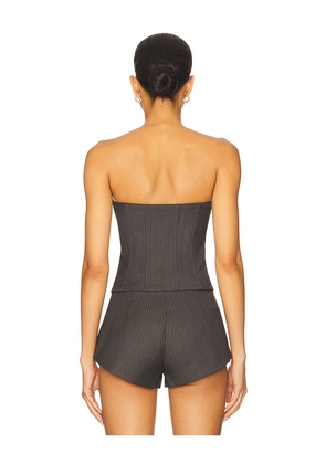 Nakedvice The Addison Top in Grey. Size M. Also in XS, S.
