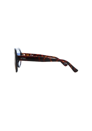 Otra X Grandquist Maddy Sunglasses in Chocolate.