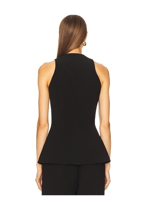 Nadine Merabi Zoe Waistcoat in Black. Size 10/L. Also in 8/M.