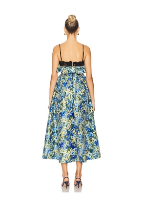 KIKA VARGAS Theresa Dress in Green. Size 0. Also in 2, 4, 6, 8.