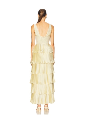 Lovers and Friends Matilda Maxi Dress in Yellow. Size M. Also in XS, S.