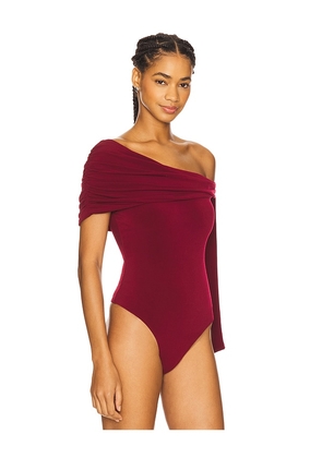Lovers and Friends Ella Bodysuit in Burgundy. Size M. Also in XS, S, L, XL.