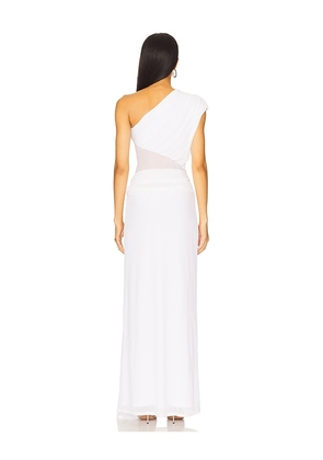 Lovers and Friends Lea Gown in White. Size L. Also in XXS, XS, S, M.