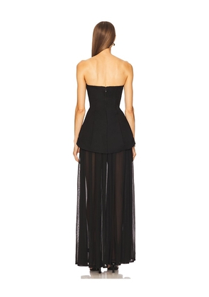 Michael Costello x REVOLVE Ruiz Maxi Dress in Black. Size M. Also in XXS, XS, S, XL.
