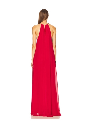 Michael Costello x REVOLVE Syrie Gown in Red. Size M. Also in XS, S.