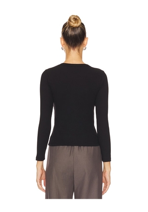 LESET Kelly Slim Fit Long Sleeve in Black. Size M. Also in XL.
