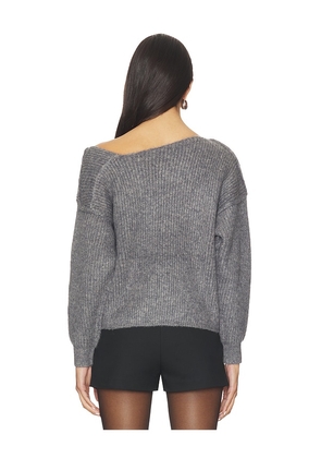 Line & Dot Shore Sweater in Charcoal. Size M. Also in S, L.