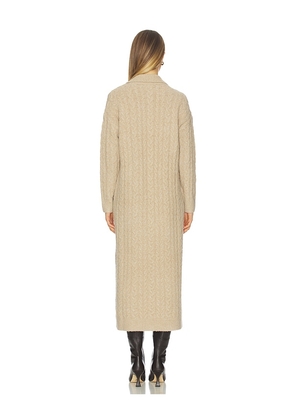 Line & Dot Emila Maxi Dress in Beige. Size M. Also in S, XS.