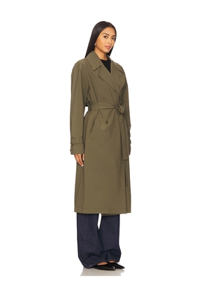 LAMARQUE Colette Coat in Olive. Size XL. Also in XS/S, M/L, XXS.
