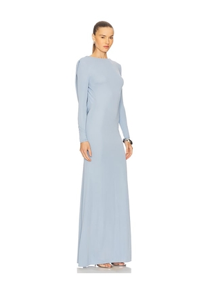 The New Arrivals by Ilkyaz Ozel Roisin Maxi Dress in Baby Blue. Size 36/4. Also in 38/6, 40/8.
