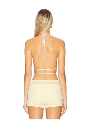 LIONESS x REVOLVE Legacy Halter Top in Blush. Size M. Also in S, L, XL.