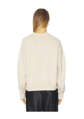 L'Academie Sonora Sweater in Beige. Size S. Also in XS, XXS, XL.