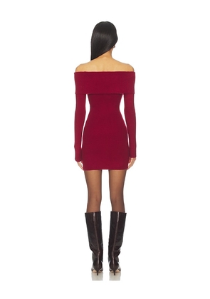 Lovers and Friends Lexi Mini Dress in Wine. Size M. Also in XS, XXS, S, L.