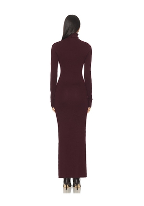 Lovers and Friends Emaline Maxi Dress in Burgundy. Size L. Also in XS, XXS, S, M, XL.