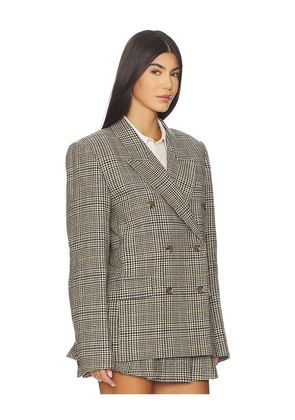 Lovers and Friends Elsie Blazer in Brown. Size M. Also in S, XL, XS, XXS.
