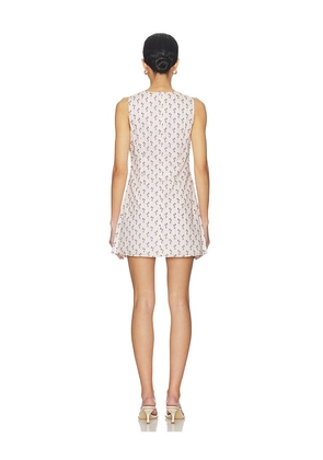 000 Montce Ale Mini Dress in Cream. Size L. Also in S, XS, M.